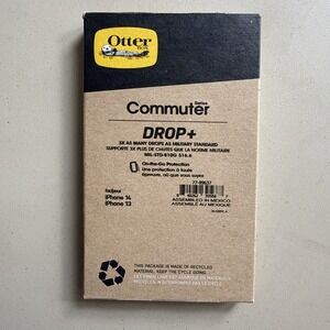 iPhone 14‎ & iPhone 13 Case - BLACK , slim & tough, Black Commuter Series